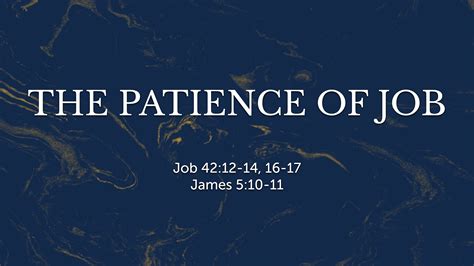 The Patience of Job - Logos Sermons