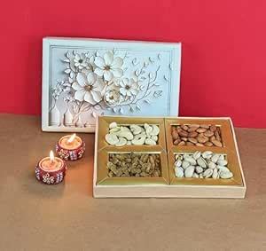 SFU E Com Dry Fruit Gift Box | Assorted Dryfruits Gift Hamper Pack with ...
