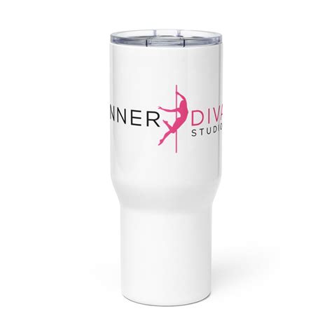 Inner Diva Studios Travel mug with a handle — Inner Diva Studios
