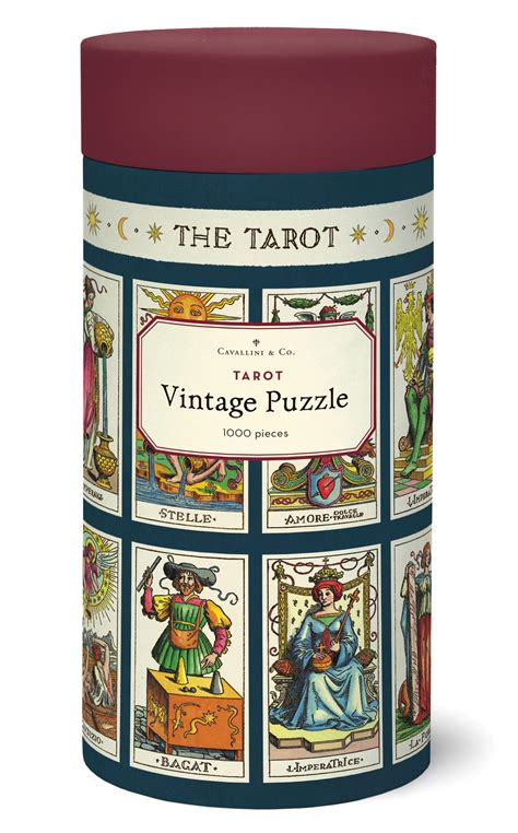 Cavallini & Co. Tarot 1000 Piece Puzzle — Two Hands Paperie