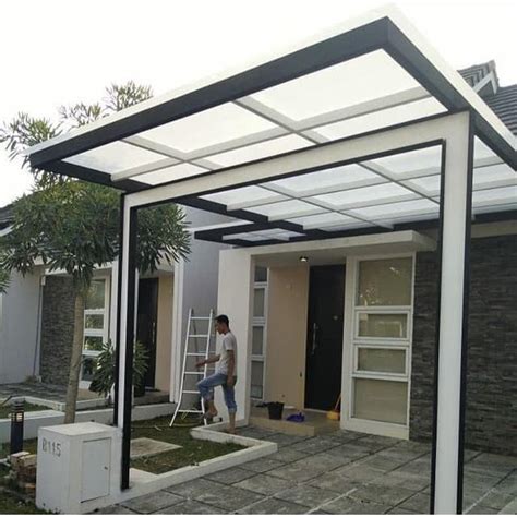 Jual Kanopi / Canopy Kaca rumah Minimalis tempered 8mm - Jakarta ...