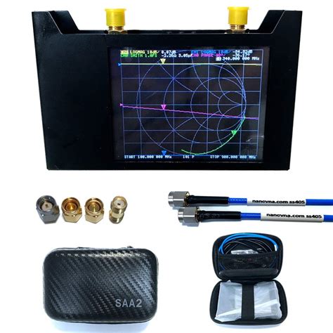 NanoVNA V2 50kHz-3GHz Vector Network Analyzer Antenna Analyzer VNA HF ...