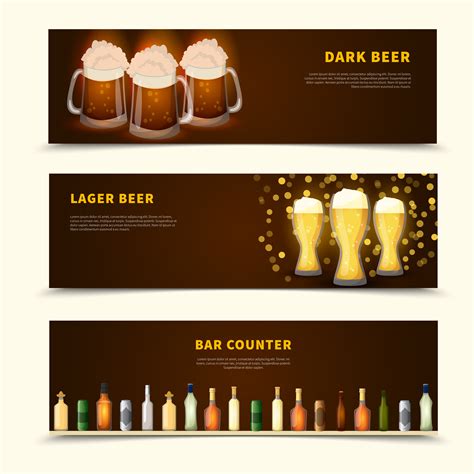 Beer Banners Set 481902 Vector Art at Vecteezy