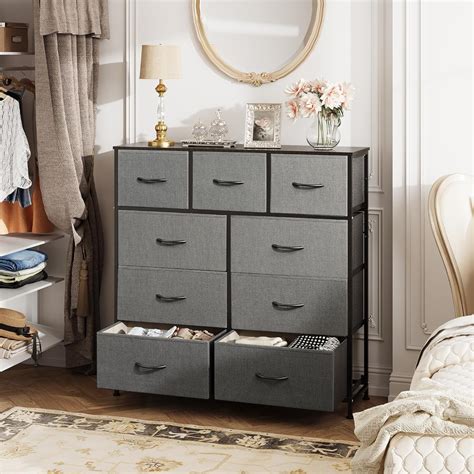 WLIVE 9-Drawer Dresser, Fabric Storage Tower for India | Ubuy