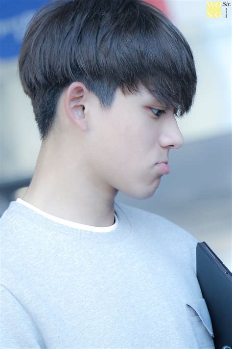 #lucas #weishenv #wayv | Two block haircut, Korean men hairstyle, Hair ...