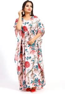 Shri Ganesh Impex Floral Print Pure Cotton Women Kaftan - Buy Shri ...