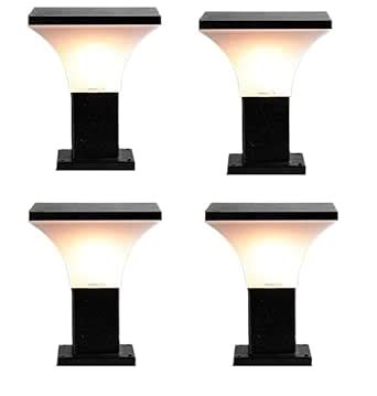 Homes Elite Gate Light Main Door Entry Pillar Lamp Column Modern Style ...