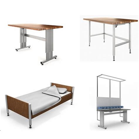 Image result for Height Adjustable Table Using Lift Struts