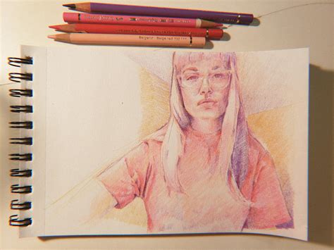Trying to get better at using colors. Faber-Castell Polychromos color ...