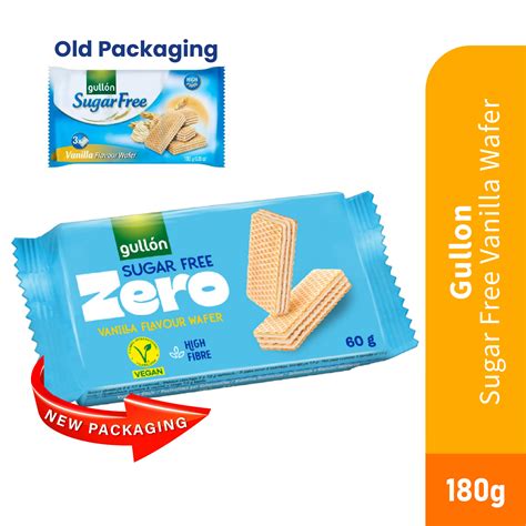 GULLON SUGAR FREE VANILLA WAFER 180G | HTM Pharmacy