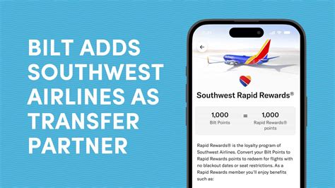 Bilt Rewards Adds Southwest Airlines as Newest Transfer Partner - 10xTravel