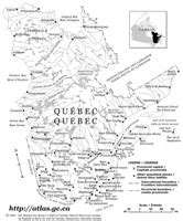 Image result for Northern Quebec Map