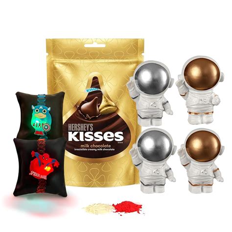 TIED RIBBONS Rakhi For Kids With Chocolate Combo Gift-Floral Rakhi For ...