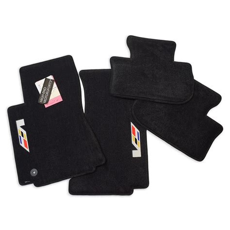 Cadillac CTS-V Sedan Ebony Floor Mats - Premium Upgrade