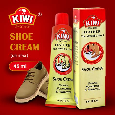Kiwi Shoe Cream - Shoe Cream Tube - Shoe Polish Cream - Instant Shine ...