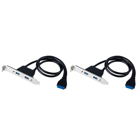 Mobestech Computer Holder Cable Gland 2pcs Plate Adapter Slot ...