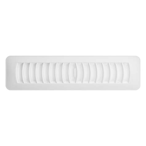 2x12 Imperial Plastic Contemporary White Floor Register