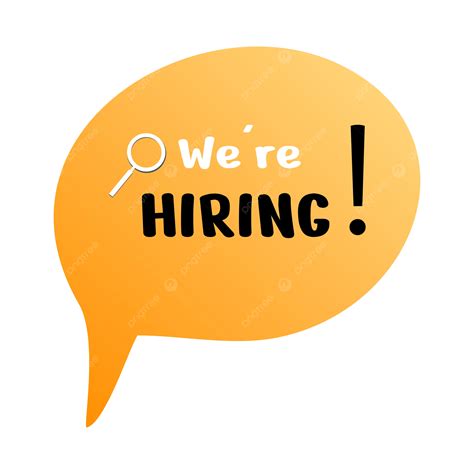 We Are Hiring Banner Design, We Are Hiring, Were Hiring, Job Hiring PNG ...