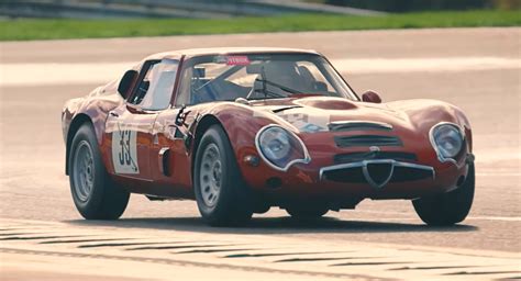 Watch This 1-Of-10 Alfa Romeo Giulia TZ2 Get Driven To Its Limits By Its 73-Year-Old Owner ...