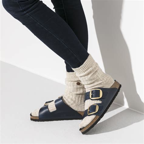 Buy Blue Arizona Big Buckle Oiled Leather Online in India - BIRKENSTOCK