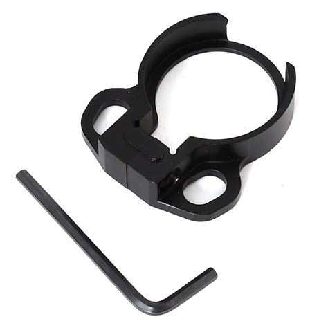 Buy ACEXIER Black Loop End Plate Sling Swivel Adapter for 4 or 6 ...
