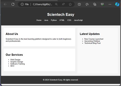 HTML Layout Structure 的图像结果