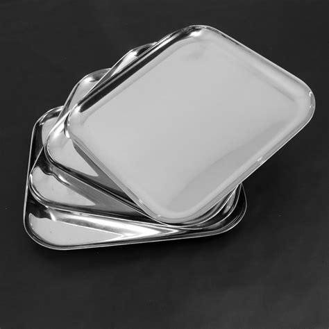 Spillbox Stainless Steel Serving Tray| Plain Tray |Food Grade Material ...