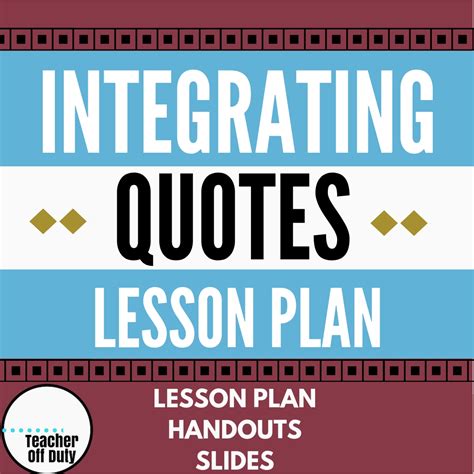Image result for Lesson Internalization Qoute