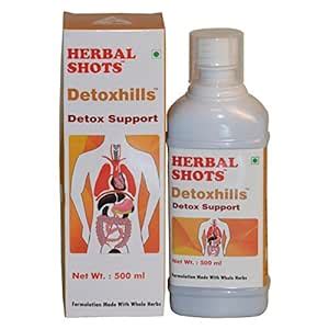 Herbal Hills Detoxhills Herbal Shots - 500 ml : Amazon.in: Health ...