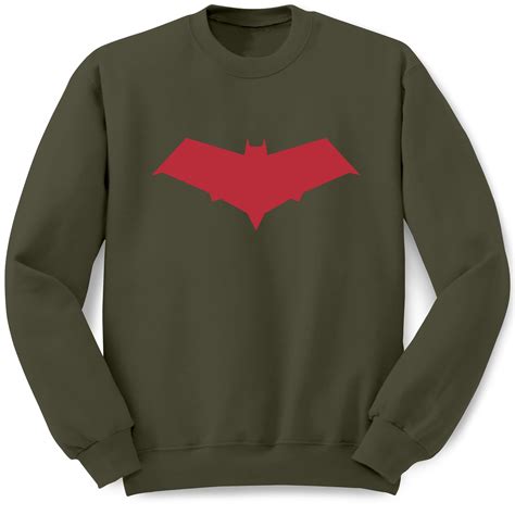 Red Hood Symbol Graphic Shirt Black - Walmart.com
