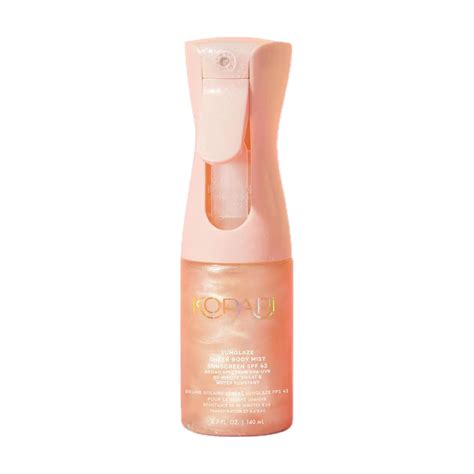 Amazon.com: Kopari Rose Gold Sunglaze Sheer Body Mist Sunscreen SPF 42 ...
