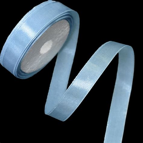 Buy Baby Blue color satin ribbon online at wholesale price ...