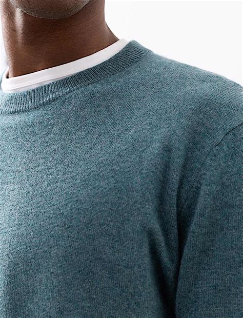 Buy Pure Cashmere Crew Neck Jumper at Marks & Spencer