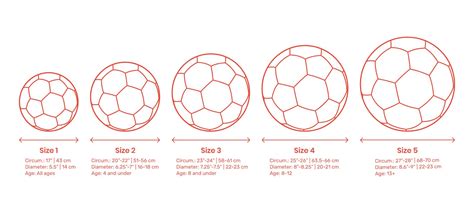Adult soccer ball size. Detailed step-by-step guide: 5 sizes