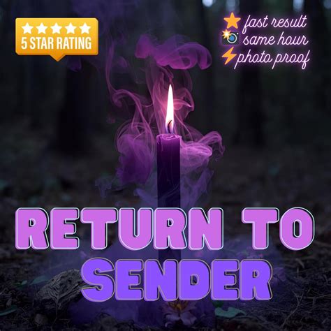 Return to Sender Spell | Reverse Negative Energy & Evil Eye Removal ...