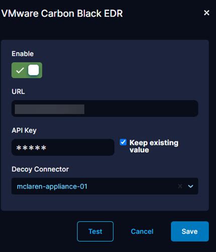 VMware EDR Console 的图像结果
