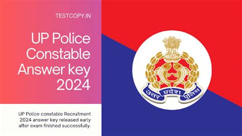 UP Police Constable Answer Key 2024, Check UPP Constable Question Paper ...
