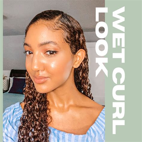 How to do a wet look on naturally thick hair | Thick hair styles ...