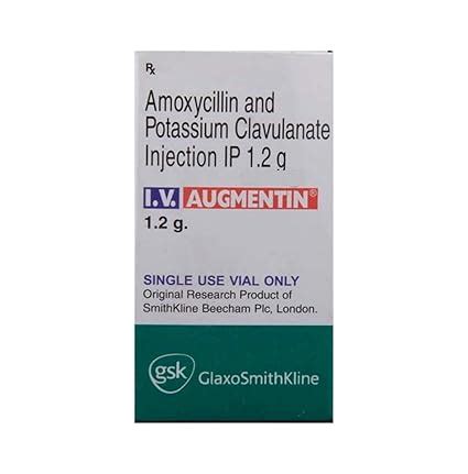 Augmentin - Vial of 1.2 gm Injection : Amazon.in: Health & Personal Care