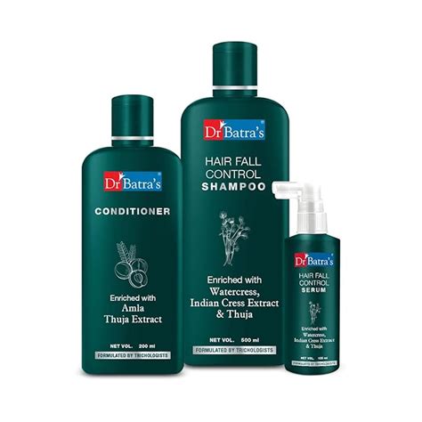 Buy Dr Batra's Hair Fall Control Serum - 125ml, Conditioner - 200 ml ...
