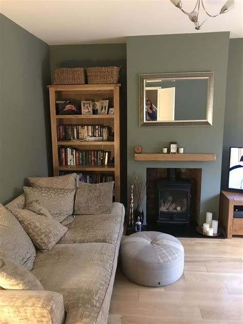 living room ideas green and grey