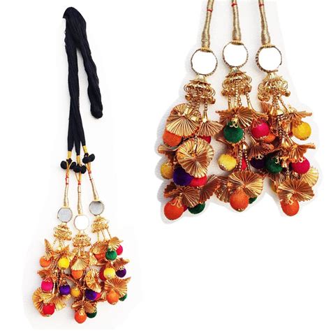 Onex Heavy Design Paranda Parandi Braid Tassles Hair Accessory For ...