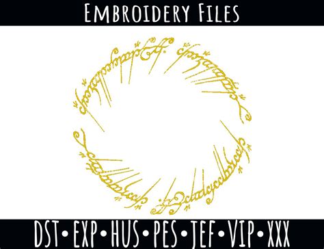 The One Ring Inscription Wallpaper