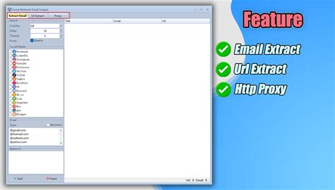 Email Scraper Tool with Source Code 的图像结果
