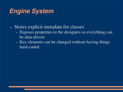 PPT - Building a flexible [Game Engine] PowerPoint Presentation, free ...