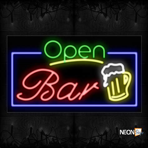 Custom Made Neon Bar Signs at Dewey Blanchard blog