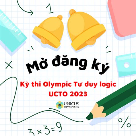 [Mở đăng ký] Kỳ thi Olympic Tư duy logic UCTO 2023 - Fermat Education