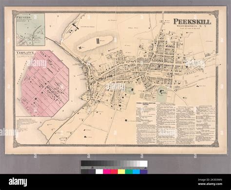Peekskill n y maps hi-res stock photography and images - Alamy