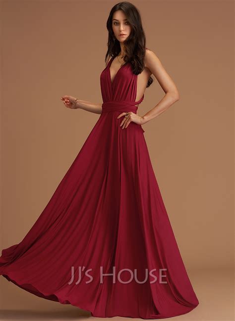 V-Neck Sleeveless Maxi Dresses (293250219) - JJ's House
