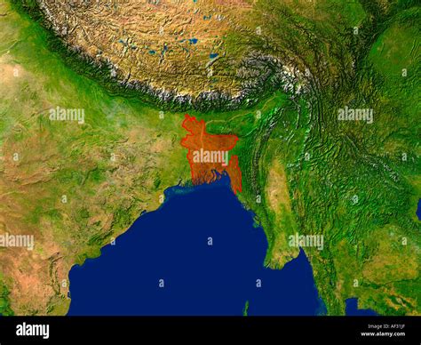 Detail map of bangladesh hi-res stock photography and images - Alamy